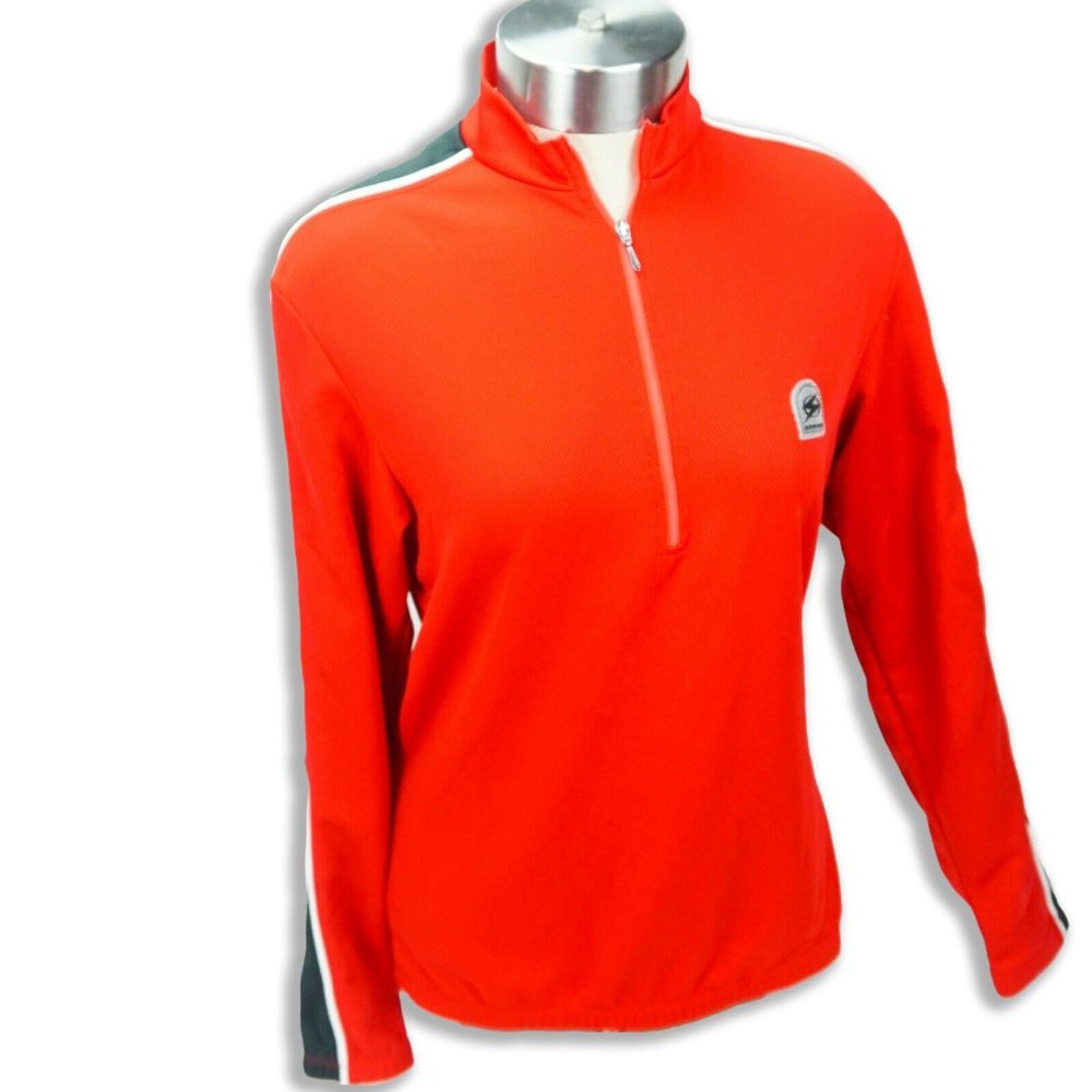 SUGOI Red Black w/ Pockets Small Cycling Jacket SM